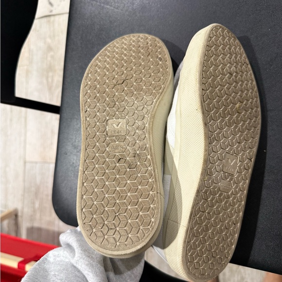 Veja White and Cream Canvas Sneakers size 38 - Picture 2 of 3